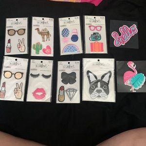 Variety adhesive/ iron on  patches